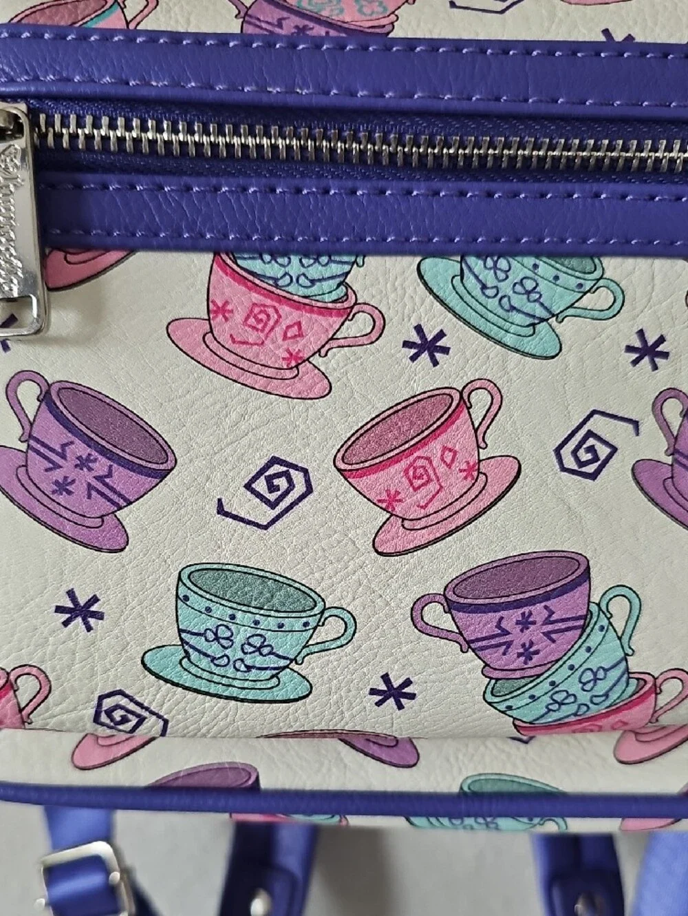 Disney Loungefly Mini Backpack Alice In Wonderland Mad Tea Party Rare